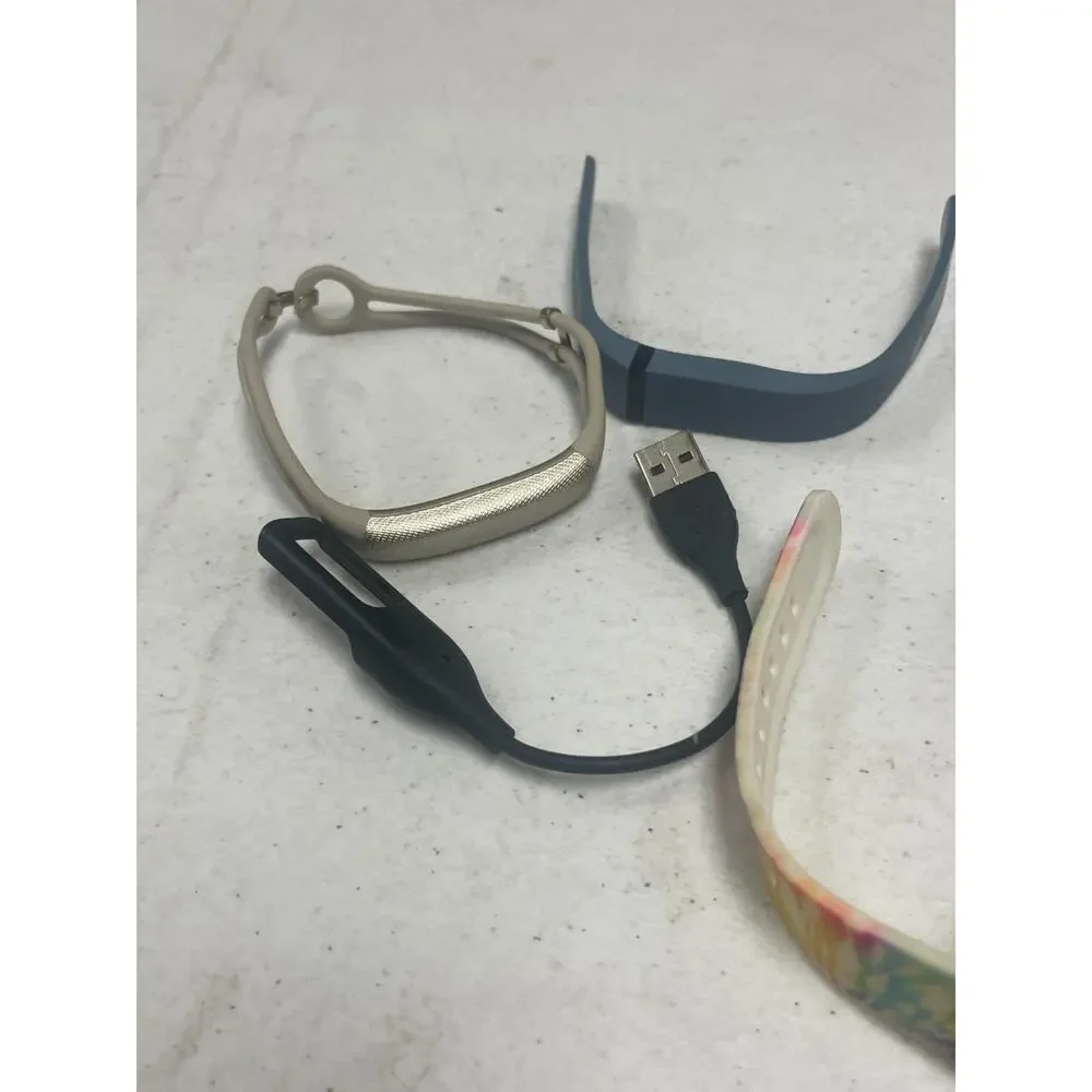 Lot of 7 Fitbit Mixed Brands Activity Tracker Smart Watches Untested For Parts